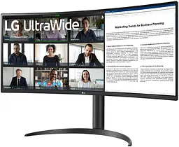 Монітор 34" LG 34WR55QK-B Curved UWQHD 100Hz (34WR55QK-B) 3440x1440 (Ultra-Wide 2K) VA 100 Hz - мініатюра 5