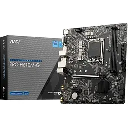 Материнська плата MSI Pro H610M-G Socket 1700 - мініатюра 2