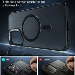Протиударний чохол ESR Classic Hybrid Case (HaloLock) Frosted Black для Samsung Galaxy S25 Plus (1A81000302) - мініатюра 5