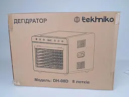 Дегідратор професійний Tekhniko DH-08D-SS нержавіюча сталь (8 лотків) - мініатюра 2