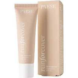 Тональний крем Paese Run For Cover 12H Longwear Fondation SPF10 відтінок 30N (Light Beige) 30 мл - мініатюра 2