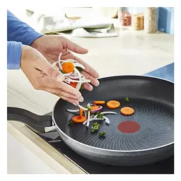 Сковорода Tefal So'' Light 26 см, алюміній, бакеліт, скло, чорний (H0560542_SET) - мініатюра 7