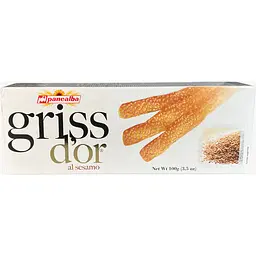 Грісіні Panealba Griss d'or al Sesamo з кунжутом 100 г