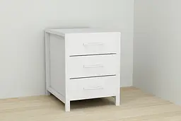 Тумба універсальна Ferrum-decor Вів'єн 3 50x41x40 білий ДСП Білий 16мм (FRD-104191) - мініатюра 3