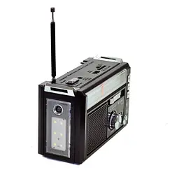 Радіоприймач Golon RX-382 чорний портативний FM/AM/SW з USB SD та акумулятором