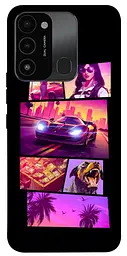 TPU чохол Demsky GTA vibes для Tecno Spark Go 2022 (KG5m)