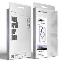 Чохол ArmorStandart Unit MagSafe для для Samsung S24 Plus Lavender (ARM74864) - мініатюра 2