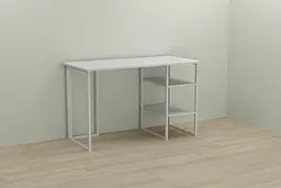 Комп'ютерний стіл Ferrum-decor Кевін 75x140x60 білий ДСП Білий 16мм (FRD-101259) - мініатюра 3