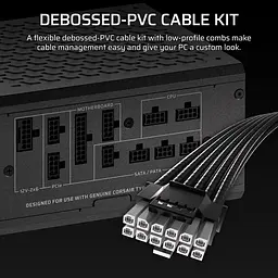 Блок живлення Corsair HX1000i 1000W 80+ Platinum (CP-9020265-EU) - мініатюра 4