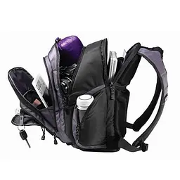 Рюкзак для ноутбука 16 Sumdex PON-395GY, Black/Grey, поліестер, 27.3 x 26.7 x 3.8 см - мініатюра 5