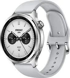 Смарт-годинник Xiaomi Watch S4 (BHR9197GL) сріблястий