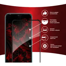 Скло захисне Intaleo Full Glue Tecno Spark 8 (1283126533099) - мініатюра 2
