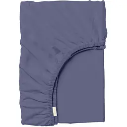 Простирадло Cosas на резинці в дитяче ліжечко 70х140 nightfall, синій (Ranfors_Blue_70x140x12)
