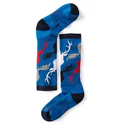 Термошкарпетки Smartwool Kids' Wintersport Camo Socks 22-25 Синій