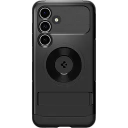 Протиударний з підставкою чохол Spigen Slim Armor MagSafe для Samsung Galaxy S24 (S921) Black ACS07203 Magfit - мініатюра 8