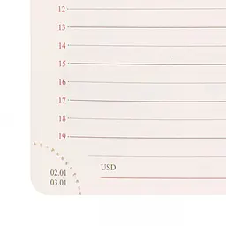 Щоденник діловий Leo Planner 2027 Bloom А5 твердий 368 сторінок коричневий (252766) - мініатюра 14
