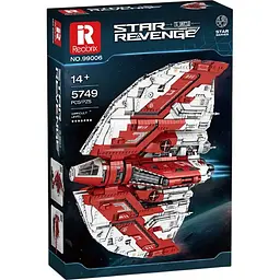Конструктор Reobrix Космічний шатл T6 на підставці (99006) [171528] - мініатюра 5