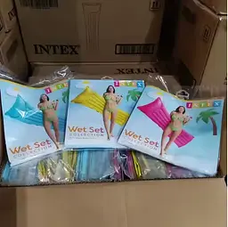 Матрац пляжний для плавання Intex 183 х 69 см - мініатюра 3