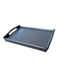 Складаний кавовий столик для сніданку в ліжко сірий 42×28×17 см №4 - мініатюра 6