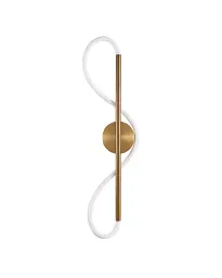 Бра, настінний світильник Goldlux 327994 Emma Led 1x19W 4000K 2230Lm IP20 Золотий