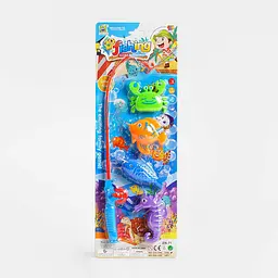 Набір для риболовлі A-Toys з 4 рибками і вудкою