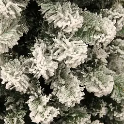 Сосна штучна Black Box Trees Millington з ефектом покриття снігом 1.85 м біло-зелена (8718861279559) - мініатюра 4