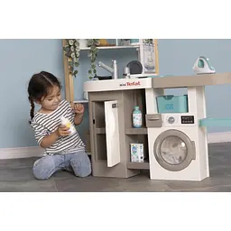 Ігровий набір Smoby Інтерактивний набір 2 в 1 Тефаль Кухня + Пральня (311050) - мініатюра 4