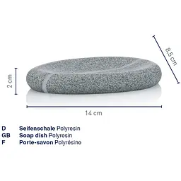 Мильниця Kela Talus 14x8.5x2 см біла (20301) - мініатюра 2
