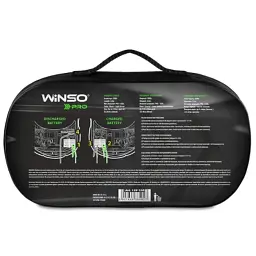 Дроти для запуску для автомобіля WINSO PRO сила стуму 500A, довжина 3.5м (138150) - мініатюра 5