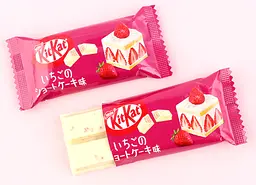 Шоколадні міні-батончики Nestle KitKat Mini Strawberry Shortcake Flavor 10 шт х 11.6 г - мініатюра 3