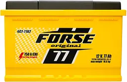 Автомобільний акумулятор Forse 77 Ah / 760 A правий плюс