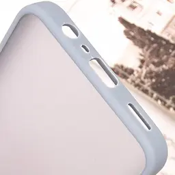 Чохол TPU+PC Lyon Frosted для Motorola Edge 50 Fusion / G85 Sierra Blue - мініатюра 6