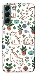 TPU чохол Demsky Cats pattern для Samsung Galaxy S22+