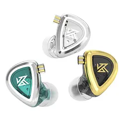 Набір навушників KZ EDA 3 in 1 з динамічним драйвером Multicolor