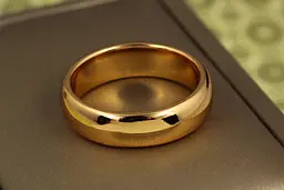 Обручка Xuping Jewelry класика 6 мм р 15 золотиста