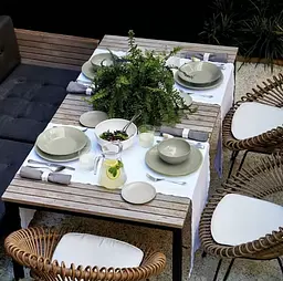 Тарілка Costa Nova Friso 28 см зелена (560673995602) - мініатюра 6