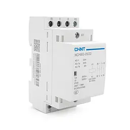 Контактор Chint NCH8-25/22 220V, 25А, 16kW, 2NC+2NO, на DIN-рейку