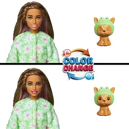Лялька Barbie Cutie Reveal Чудове комбо Цуценя в костюмі жабки (HRK24) - мініатюра 5
