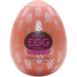 Мастурбатор яйце Tenga Egg Hard Boiled Cone білий