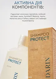 Регенеруючий шампунь для фарбованого та пошкодженого волосся White Mandarin Choice 250 мл - мініатюра 7