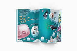 Книга Кристал Бук Меганаліпки Підводний світ з наліпками (F00022470) - мініатюра 3