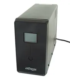 Джерело безперебійного живлення EnerGenie EG-UPS-034 LCD USB 1500ВА Black