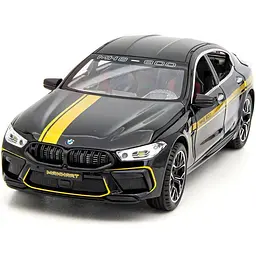 Колекційна металева модель автомобіля АвтоЕксперт BMW M8 Manhart MH8 800 з інерцією, світлом та звуком 1:24 - мініатюра 6