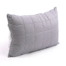 Подушка Руно 50х70 силіконова на блискавці Grey White (310.52_Grey White)