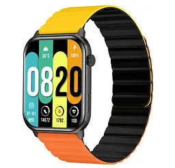 Смарт-годинник Kieslect Smart Calling Watch Ks 1.78 (448х368) AMOLED 330мАч Black - мініатюра 1