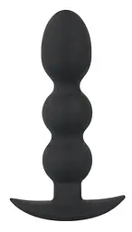 Анальна пробка - Black Velvets Heavy Beads, 145 г - мініатюра 2