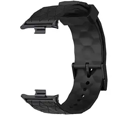 Ремінець Primolux Dimond силіконовий для годинника Xiaomi Redmi Watch 5 / Xiaomi Smart Band 9 Pro - Black - мініатюра 3