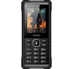 Телефон Nomi i2420 Black UA UCRF - мініатюра 3