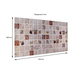 Декоративна панель Sticker Wall ПВХ 960х480х4мм SW-00002478 - мініатюра 3