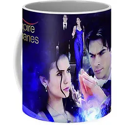 Кухоль GeekLand The Vampire Diaries Олена та Деймон VD.002.05 330 мл білий - мініатюра 3